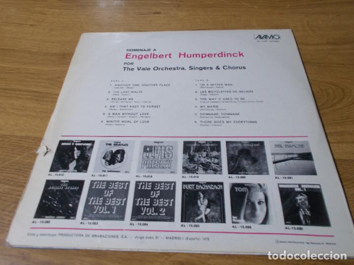 Discos de vinilo: HOMENAJE A ENGELBERT HUMPERDINCK - Foto 2