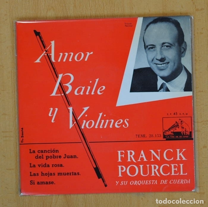 Discos de vinilo: FRANCK POURCEL - LA CANCION DEL POBRE JUAN + 3 - EP - Foto 1