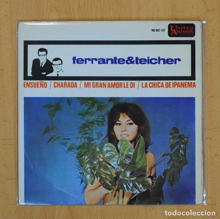 Discos de vinilo: FERRANTE Y TEICHER - ENSUE&Ntilde;O + 3 - EP - Foto 1
