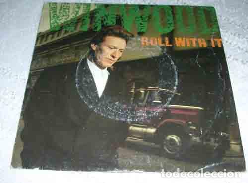 Discos de vinilo: Steve Winwood &ndash; Roll With It - SINGLE 1988 - Foto 2