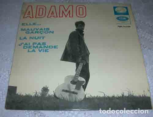 Discos de vinilo: Adamo &ndash; Elle... + 3 - EP 1965 - Foto 1