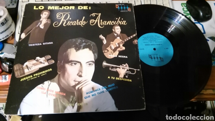Discos de vinilo: Lo mejor de ricardo arancibia lp - Foto 1