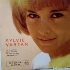 Discos de vinilo: SYLVIE VARTAN- I´M WATCHING- NE T´EN VAS PAS + 2- FRENCH EP 1963- VINILO EXC. ESTADO.. Lote 104682515