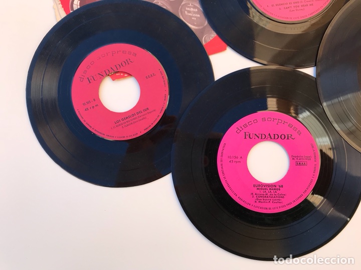 Discos de vinilo: 7 discos sorpresa FUNDADOR - Foto 2