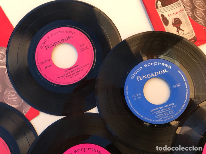Discos de vinilo: 7 discos sorpresa FUNDADOR - Foto 3