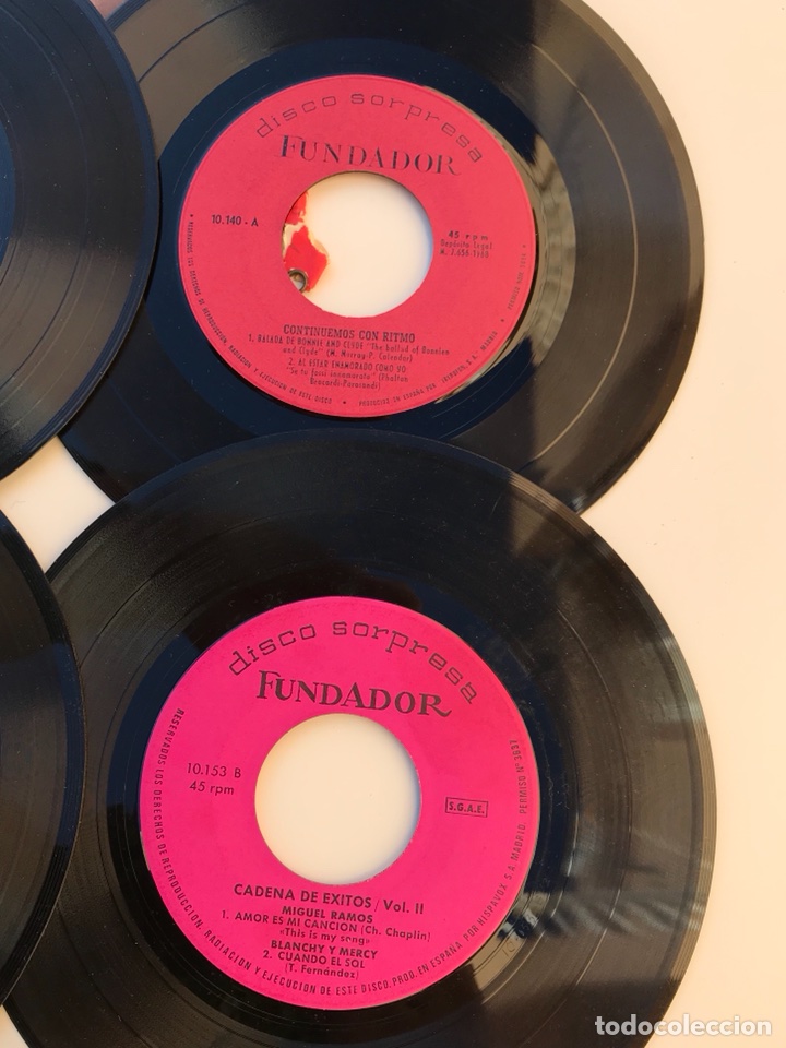 Discos de vinilo: 7 discos sorpresa FUNDADOR - Foto 6