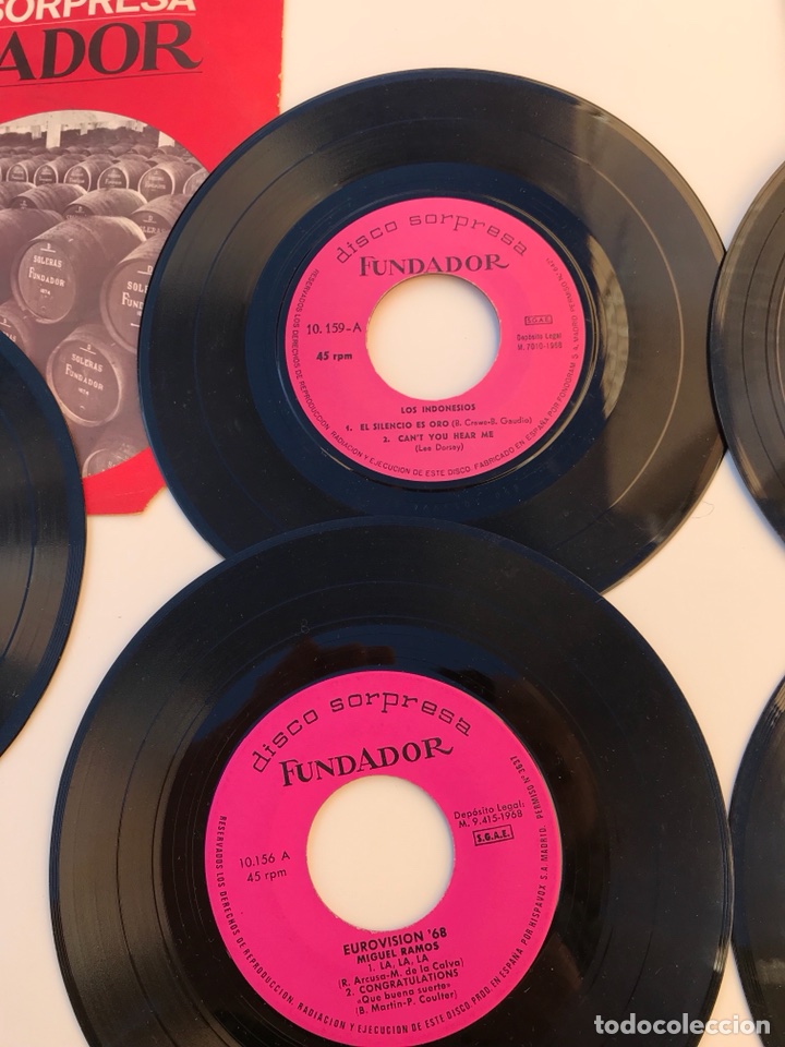 Discos de vinilo: 7 discos sorpresa FUNDADOR - Foto 8