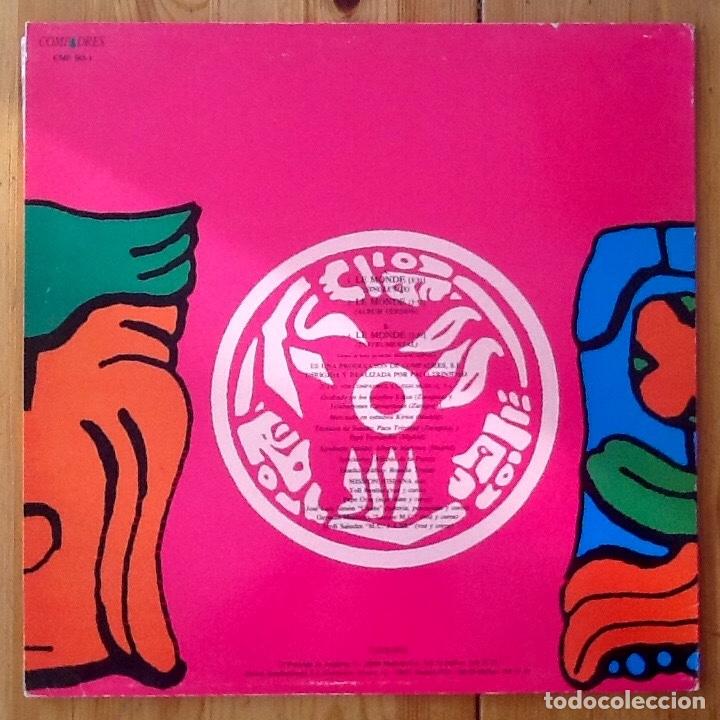 Discos de vinilo: MISSION HISPANA : LE MONDE [COMPADRES - ESP 1994] 12&rdquo; - Foto 2