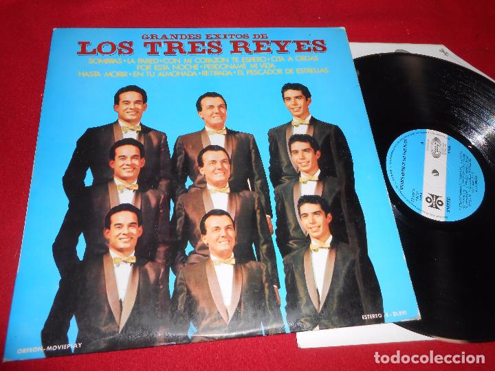 Disques de vinyle: GRANDES EXITOS DE LOS TRES REYES LP 1973 MOVIEPLAY SPAIN