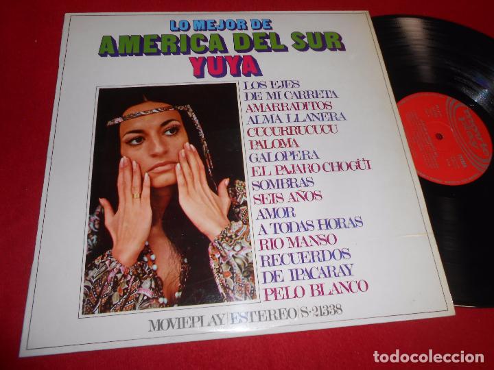 Disques de vinyle: YUYA LO MEJOR DE AMERICA DEL SUR LP 1971 MOVIEPLAY SPAIN