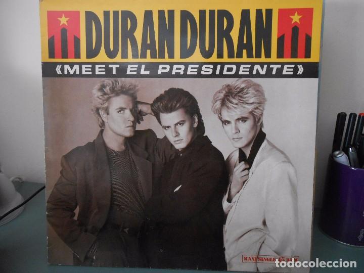 Discos de vinilo: DURAN DURAN - MEET EL PRESIDENTE - Foto 1