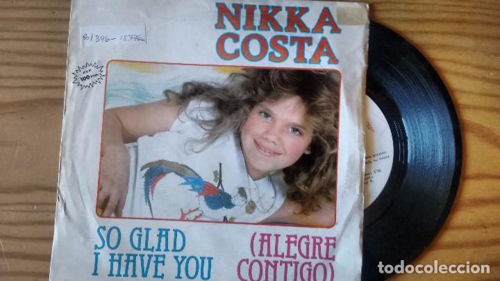 Discos de vinilo: SINGLE (VINILO) DE NIKKA COSTA A&Ntilde;OS 80 - Foto 1