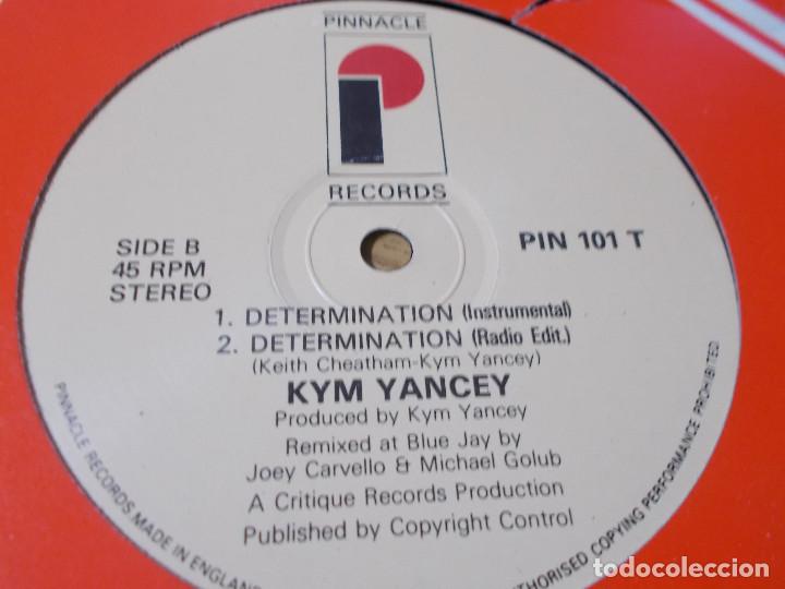Discos de vinilo: KYM YANCEY. DETERMINATION. - Foto 2