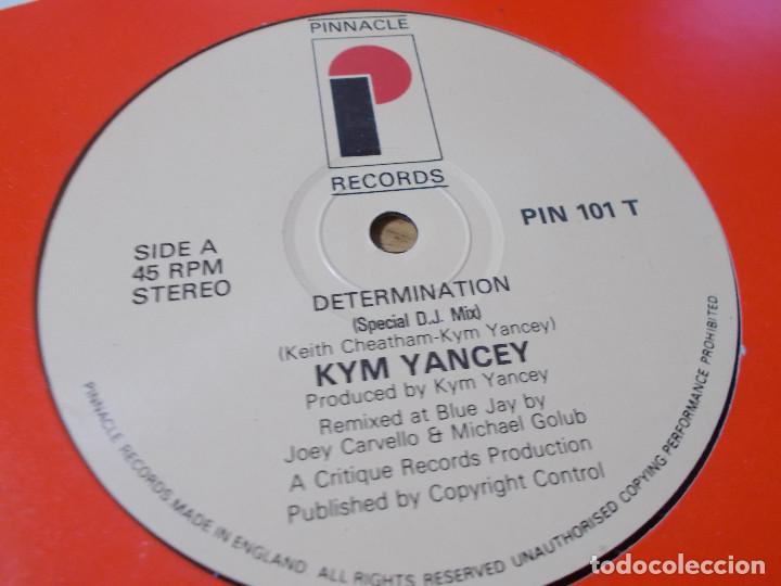 Discos de vinilo: KYM YANCEY. DETERMINATION. - Foto 3