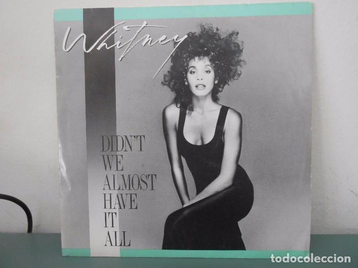 Discos de vinilo: WHITNEY HOUSTON - DIDNT WE ALMOST HAVE IT ALL - Foto 1