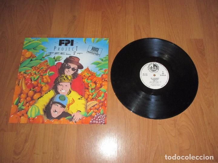 Discos de vinilo: FPI PROJECT - FEEL IT - MAXI - SPAIN - BLANCO Y NEGRO - IBL - - Foto 1