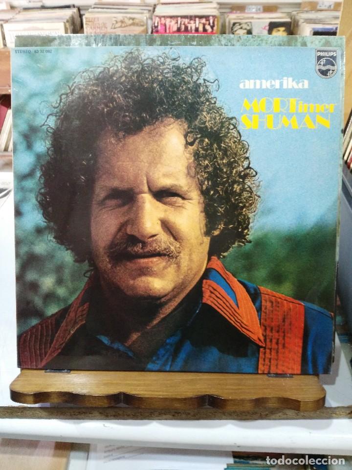 Discos de vinilo: Mortimer Shuman - Amerika - LP. del sello Philips de 1973
