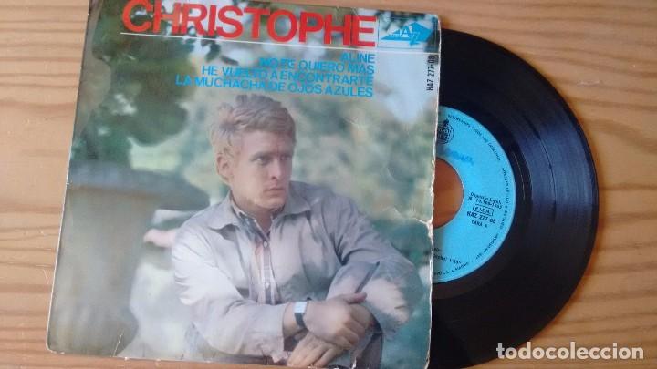 Discos de vinilo: EP (VINILO) DE CHRISTOPHE A&Ntilde;OS 60 - Foto 1