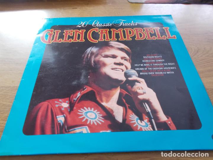 Discos de vinilo: GLEN CAMPBELL 20 CLASSIC TRACKS - Foto 1