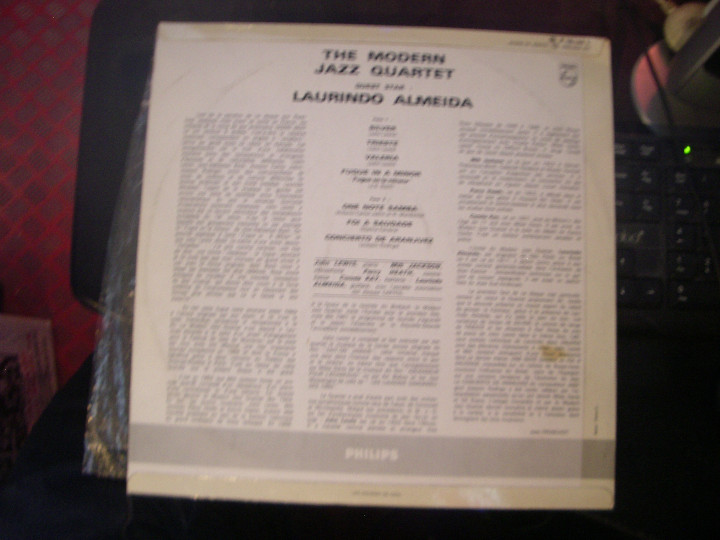 Discos de vinilo: THE MODERN JAZZ QUARTET. LP PHILIPS FRANCIA - Foto 2