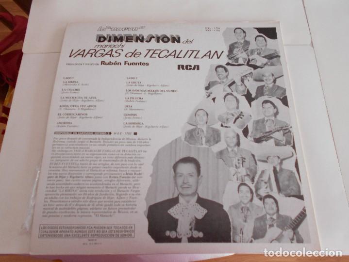 Discos de vinilo: MARIACHI VARGAS DE TECALITLAN-LP VERS.ORIGINAL DE LA BIKINA - Foto 2
