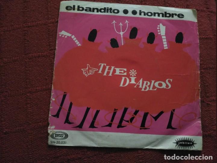 Discos de vinilo: single the diablos 2 canciones - Foto 1