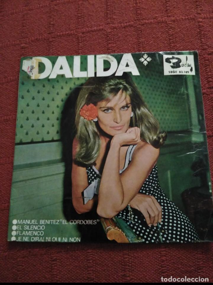Discos de vinilo: dalida single manuel benitez el cordobes y otras - Foto 1