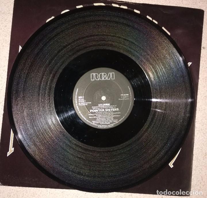 Discos de vinilo: Pointer Sisters &ndash; Goldmine. EDICION UK - Foto 2