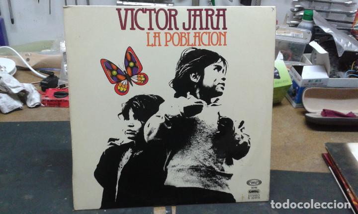 Disques de vinyle: VICTOR JARA   	LA POBLACION    (1976)