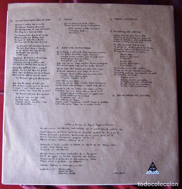 Discos de vinilo: LOS BRUJOS - MENTES ARBORESCENTES 12&rdquo; - Foto 2