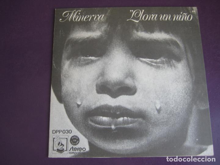 Vinyl records: MINERVA Sg DIRESA 1973 llora por un ni&ntilde;o/ como son las cosas