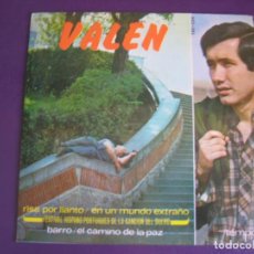 Dischi in vinile: VALEN EP TEMPO 1965 RISA POR LLANTO/ EN UN MUNDO EXTRAÑO (FESTIVAL DUERO) +2 FOLK 