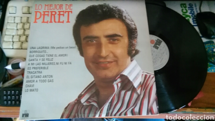 Discos de vinilo: Lo mejor de peret lp 1974
