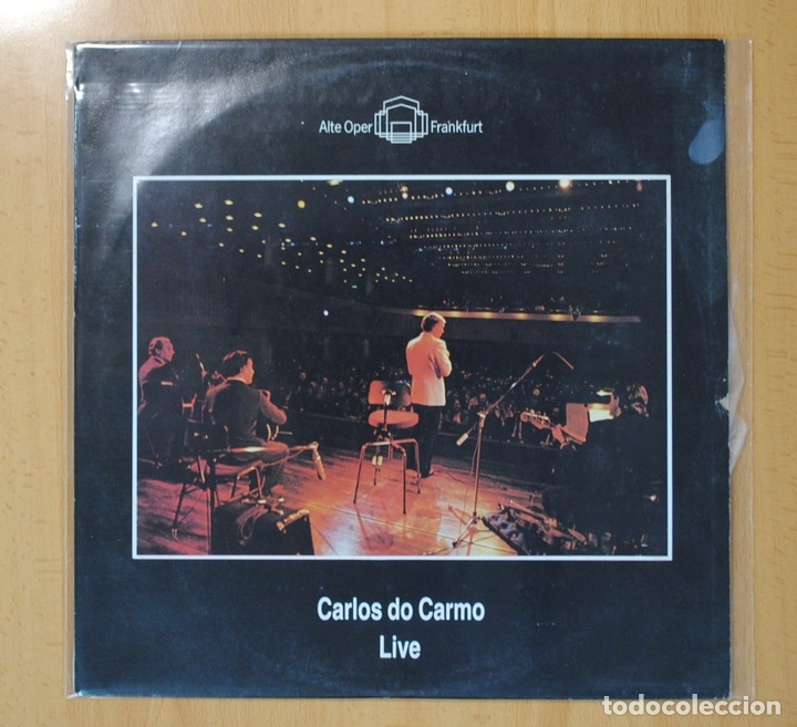 Discos de vinilo: CARLOS DO CARMO - LIVE - LP - Foto 1