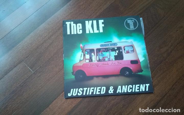 Discos de vinilo: The klf-justified & ancient.maxi espa&ntilde;a - Foto 1