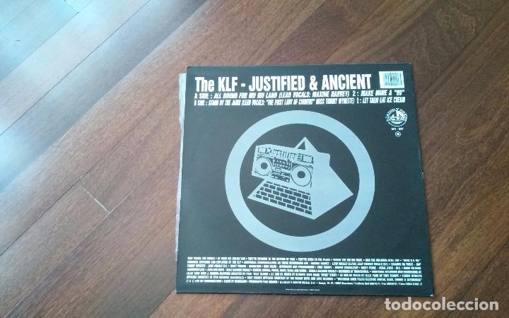 Discos de vinilo: The klf-justified & ancient.maxi espa&ntilde;a - Foto 2