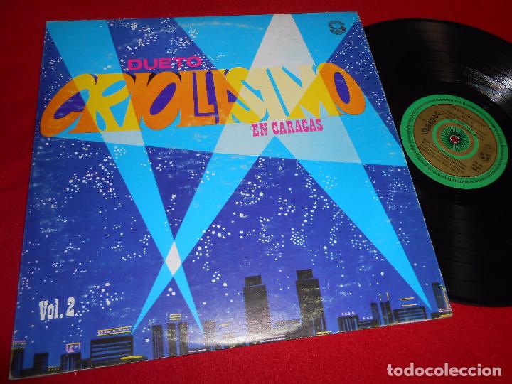 Disques de vinyle: DUETO CRIOLLISIMO EN CARACAS LP 1972 SURADISC LPS-096 VENEZUELA