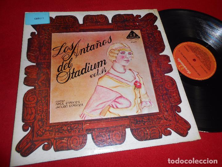 Disques de vinyle: LOS ANTA&Ntilde;OS DEL STADIUM VOL.14 CANTAN NIKOL ESPINOZA & JACOBO ESPINOZA LP 1979 DISCOMODA VENEZUELA