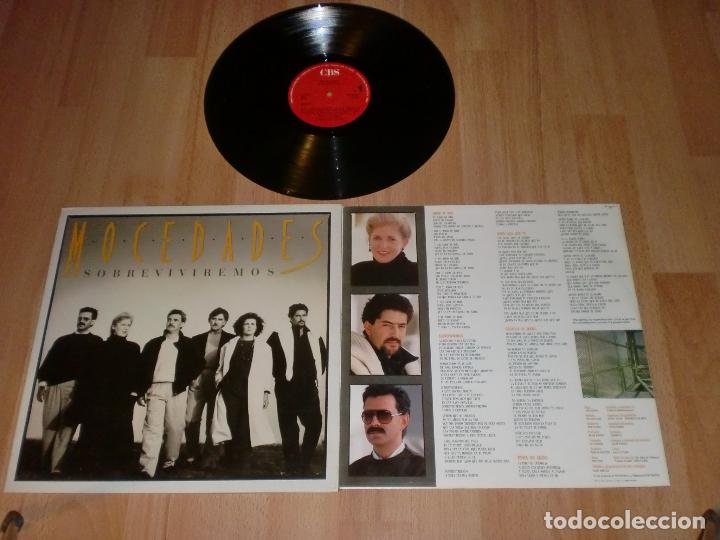 Discos de vinilo: MOCEDADES - SOBREVIVIREMOS - Foto 1