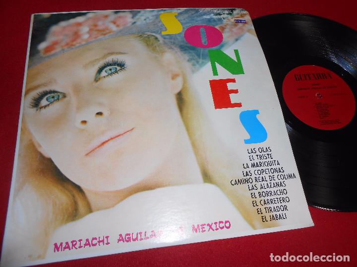 Disques de vinyle: SONES MARIACHI AGUILAS DE MEXICO LP 1975 GUITARRA EDICION AMERICANA USA