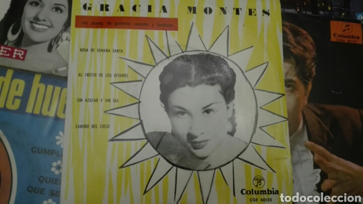 Discos de vinilo: Disco vinilo single ep GRACIA MONTES - Foto 1