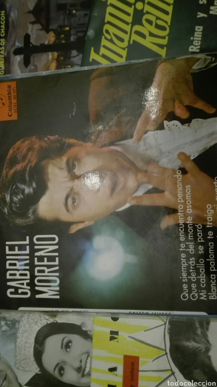 Discos de vinilo: Disco vinilo single ep GABRIEL MORENO - Foto 1