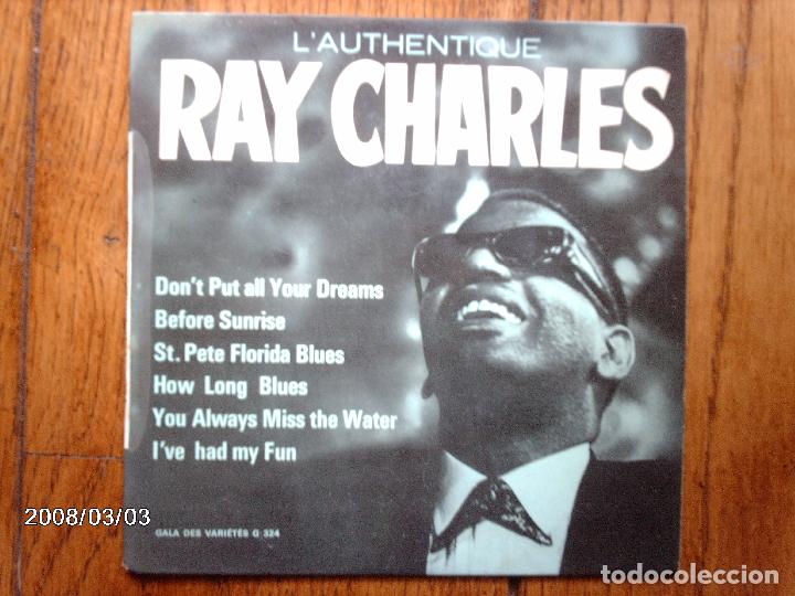 Discos de vinilo: ray charles  -  l&acute;authentique  ray charles - Foto 1