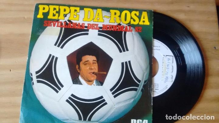 Vinyl-Schallplatten: SINGLE  VINILO) DE PEPE DA ROSA A&Ntilde;OS 80
