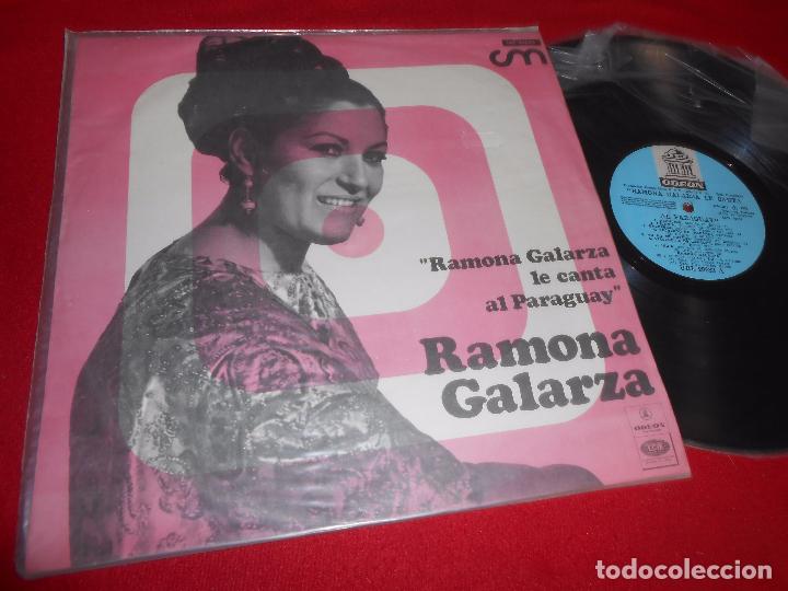 Discos de vinilo: RAMONA GALARZA RAMONA GALARZA LE CANTA A PARAGUAY LP 1970 ODEON URUGUAY