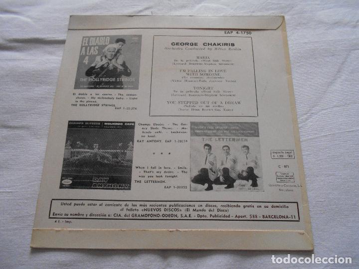 Discos de vinilo: GEORGE CHAKIRIS // MARIA + 3 - Foto 2