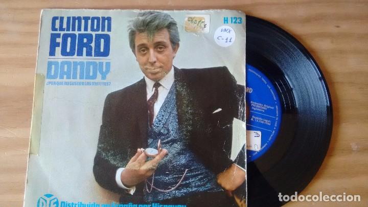 Discos de vinilo: SINGLE (VINILO) DE CLINTON FORD A&Ntilde;OS 60 - Foto 1
