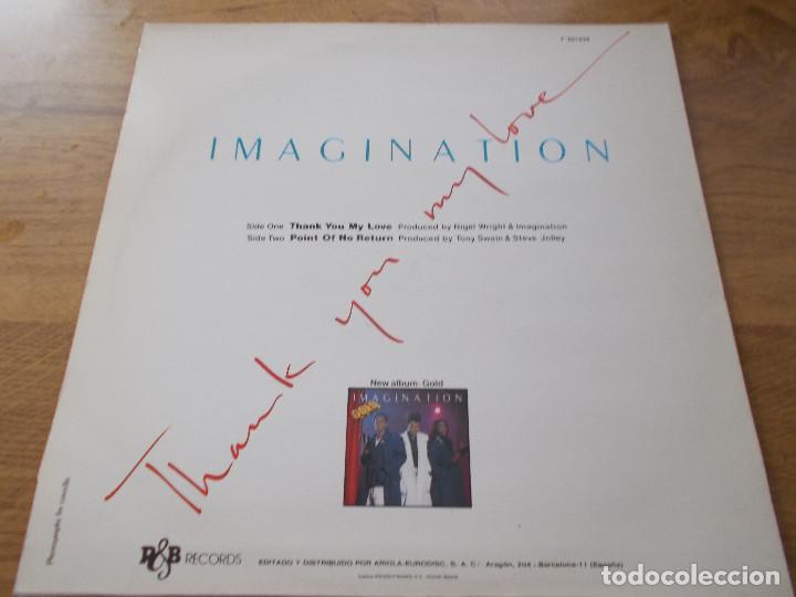 Discos de vinilo: IMAGINATION. THANK YOU MY LOVE. - Foto 2