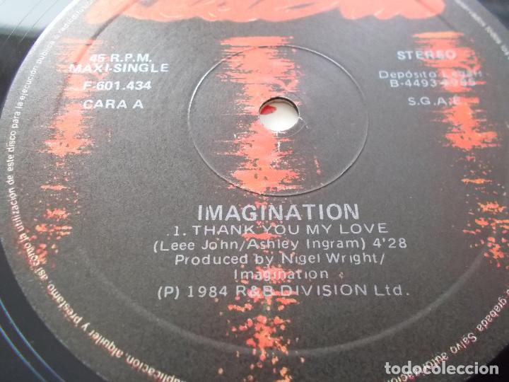 Discos de vinilo: IMAGINATION. THANK YOU MY LOVE. - Foto 3