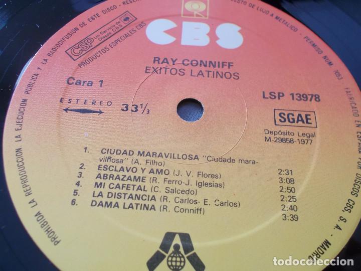 Discos de vinilo: RAY CONNIFF. LATIN HITS. - Foto 4